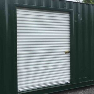 6' Wide x 6' 4" Tall Roll Door In Container Side