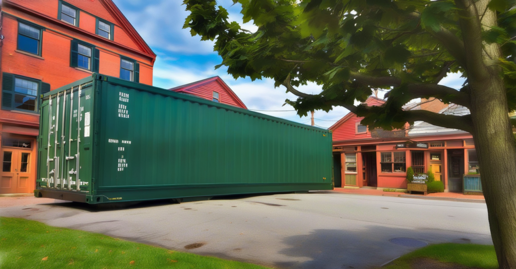 shipping container vermont