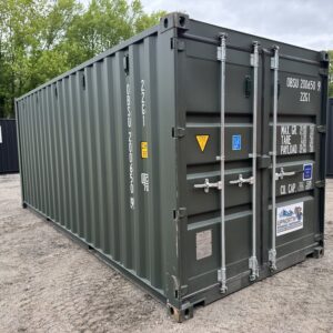 20′ x 8′ x 8.5′ Tall – New  Shipping / Storage Container – Wind and Watertight– Green