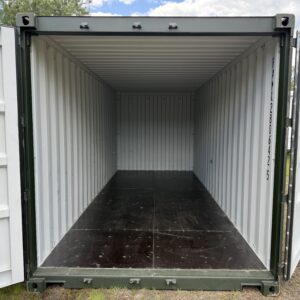20′ x 8′ x 8.5′ Tall – New  Shipping / Storage Container – Wind and Watertight– Green