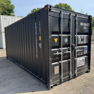 20′ x 8′ x 8.5′ Tall – New  Shipping / Storage Container – Wind and Watertight– Black