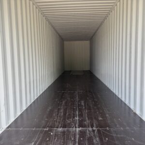 40' x 8' x 9.5' Tall - New "One Trip" High Cube Storage / Shipping Container - Beige