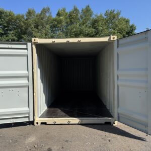 20′ x 8′ x 8.5′ Tall – New  Shipping / Storage Container – Wind and Watertight– BEIGE