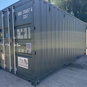 20′ x 8′ x 8.5′ Tall – New  Shipping / Storage Container – Wind and Watertight– Green