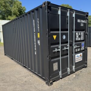 20′ x 8′ x 8.5′ Tall – New  Shipping / Storage Container – Wind and Watertight– Black