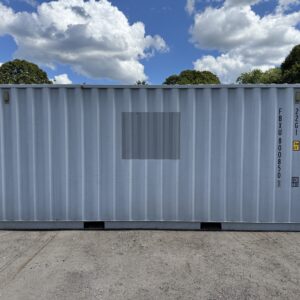 20′ x 8′ x 8.5′ Tall – Gently Used Shipping / Storage Container - Wind & Water Tight - Gray