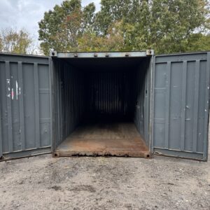20′ x 8′ x 8.5′ Tall – Used Shipping / Storage Container - AS IS - GRAY