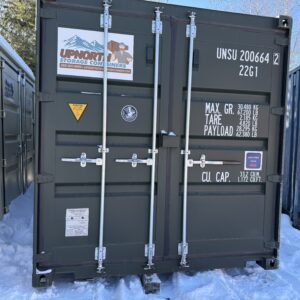 20′ x 8′ x 8.5′ Tall – New  Shipping / Storage Container – Wind and Watertight– Green