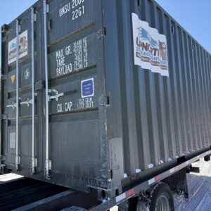 20′ x 8′ x 8.5′ Tall – New  Shipping / Storage Container – Wind and Watertight– Green