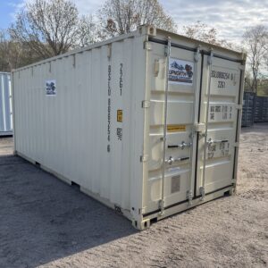 20′ x 8′ x 8.5′ Tall – New  Shipping / Storage Container – Wind and Watertight– Beige