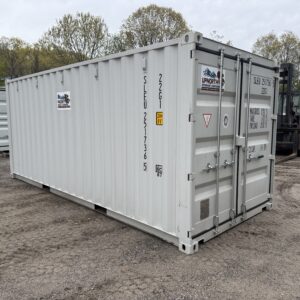 20′ x 8′ x 8.5′ Tall – New Shipping / Storage Container – Wind and Watertight– Gray