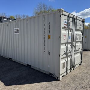 20′ x 8′ x 8.5′ Tall – New Shipping / Storage Container – Wind and Watertight– Gray
