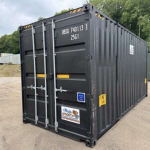 20′ x 8′ x 9.5′ Tall – New **HIGH CUBE**  Shipping / Storage Container – Wind and Watertight– GREEN