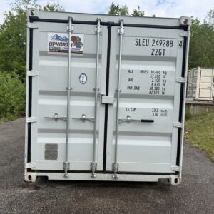20′ x 8′ x 8.5′ Tall – New  Shipping / Storage Container – Wind and Watertight– Gray