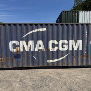 20′ x 8′ x 8.5′ Tall –Used Shipping / Storage Container-Wind and Watertight - BLUE