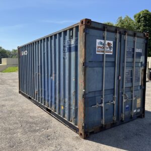 20′ x 8′ x 8.5′ Tall –Used Shipping / Storage Container-Wind and Watertight - BLUE