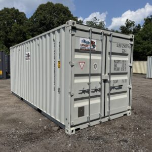 20′ x 8′ x 8.5′ Tall New / “One Trip” Shipping / Storage Container – Gray