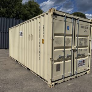 20′ x 8′ x 8.5′ Tall New / “One Trip” Shipping / Storage Container – Beige