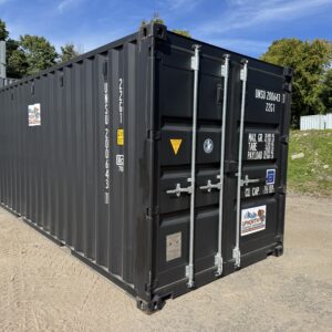20′ x 8′ x 8.5′ Tall –New Shipping / Storage Container-Wind and Watertight - BLACK