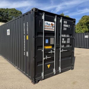 20′ x 8′ x 8.5′ Tall –New Shipping / Storage Container-Wind and Watertight - BLACK