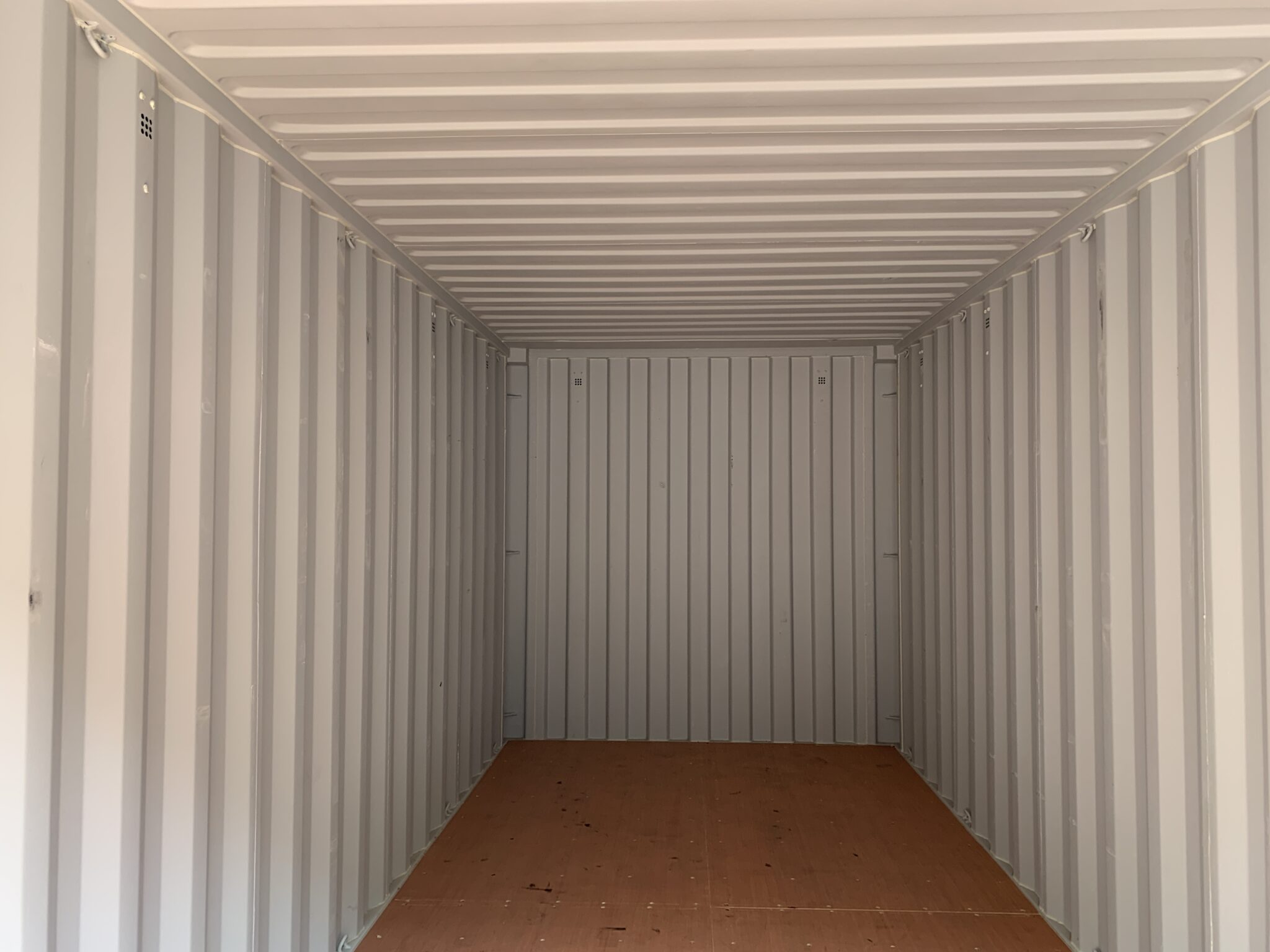 10′ x 8′ x 8.5′ Tall– New Shipping/Storage Container – Wind and Watertight  – BLUE