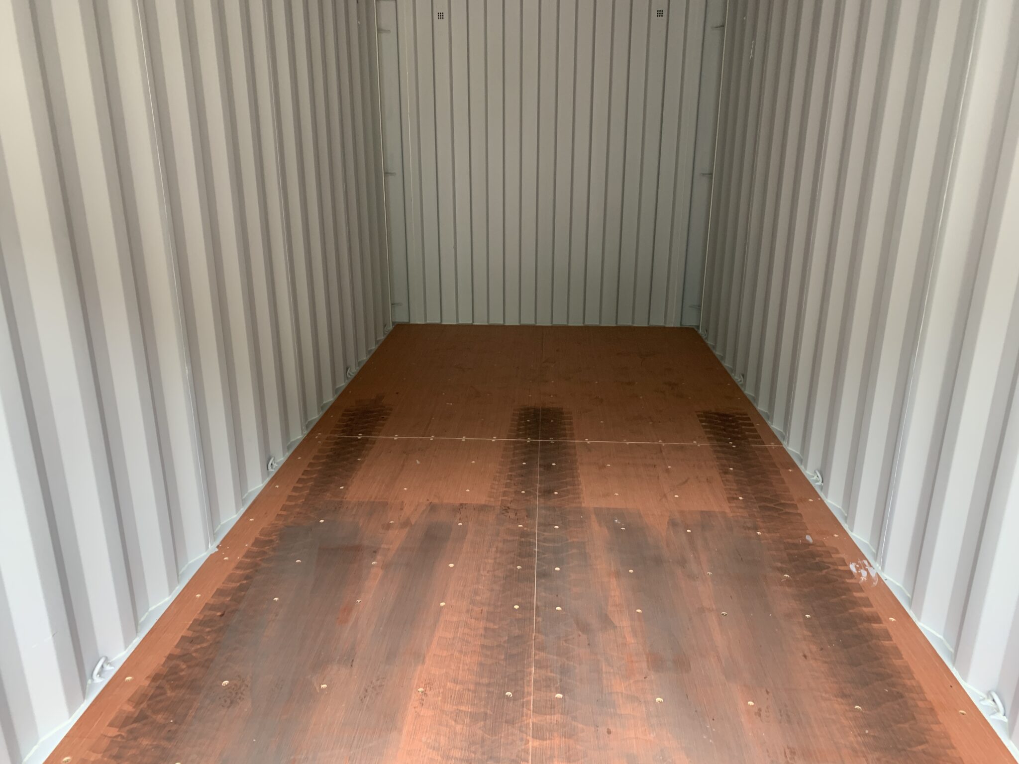 10′ x 8′ x 8.5′ Tall– New Shipping/Storage Container – Wind and Watertight  – BLUE